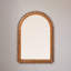 Willa Wood Ball Framed Arched Wall Mirror-1813035987-1830105107