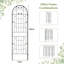 Metal Arched Trellis-54254344-54254350