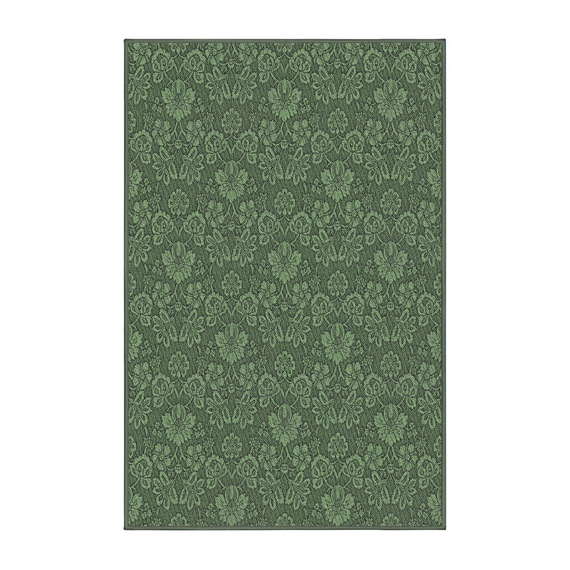 Draeger Floral Indoor Rug, Rectangle 2' x 4'