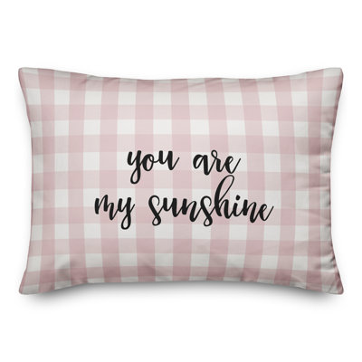  Coussin You Are My Sunshine