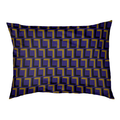 Bonheur Geometric Polyester Pet Bed