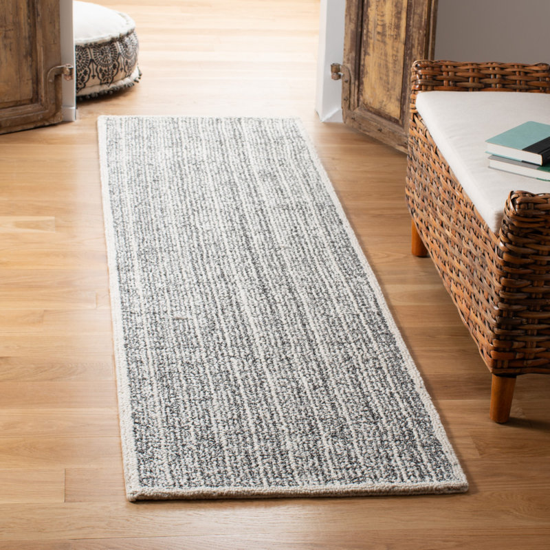 Miramontes Hand Tufted Performance Striped Rug, Runner 2'3" x 8'