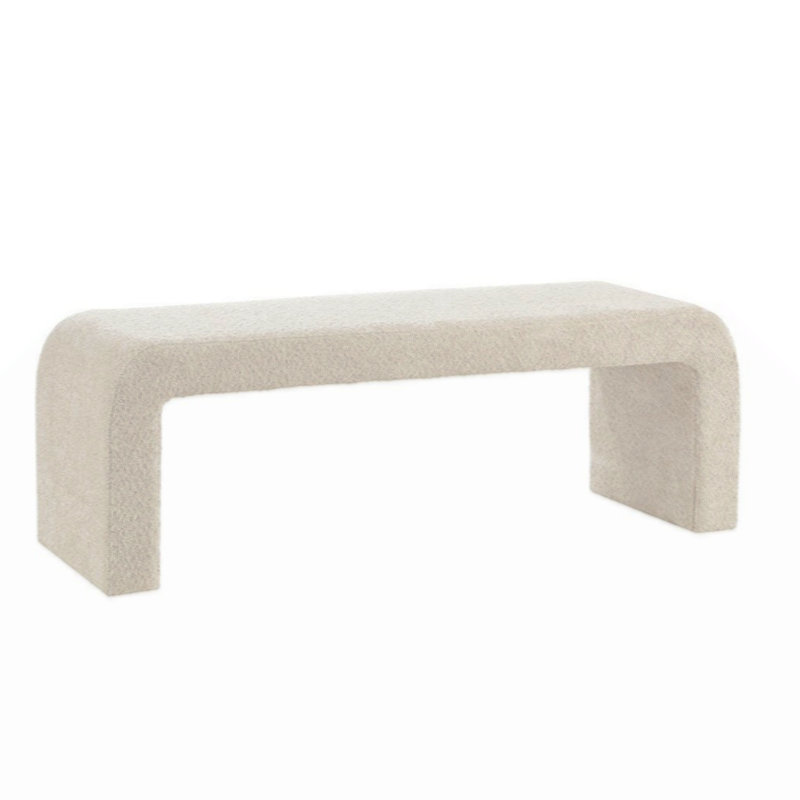 Banc Boucle Waterfall, Crème