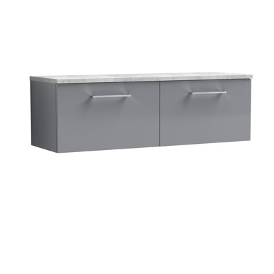 Arno 47.44cm Double Bathroom Vanity Base Only