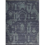 Manhattan Reserve Hand Knotted Abstract Area Rug