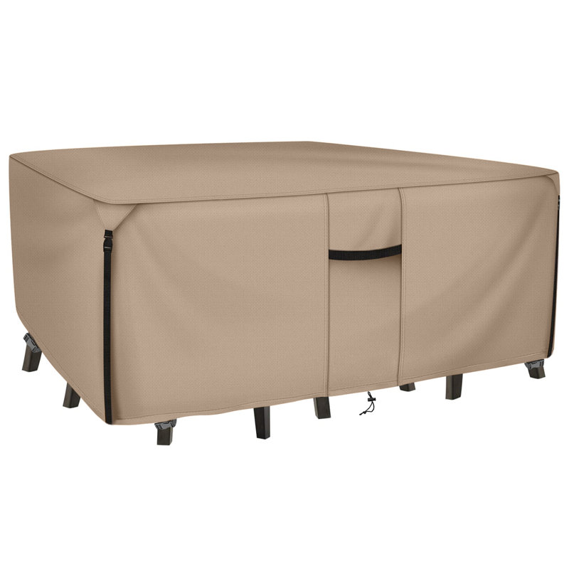 Patio Furniture Covers,Outdoor Furniture Covers Waterproof, Heavy Duty Oxford Patio Table Cover For Dining