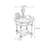Retro Solid Wood End Table-303243244