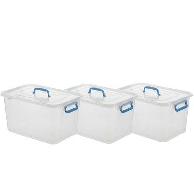 Boîte en plastique du contenant de rangement