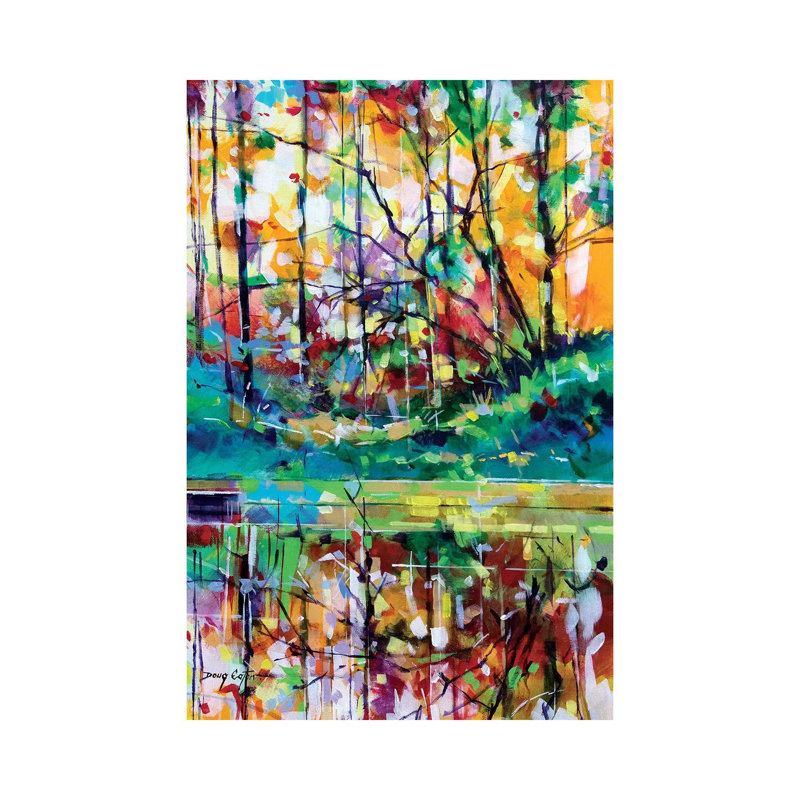 Mad Meadowcliff by Doug Eaton - Painting on Canvas, Wrapped Canvas, 30.48 cm H x 45.72 cm W