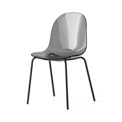Academy Armless Chair with Metal Frame