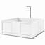 Caisse de rangement pour chien spacieuse