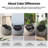 Modern Patio Furniture 3-Piece Outdoor Conversation Set Weather-Resistant Rope Lounge Chairs with Easy Assembly Fire Pit for Backyard-1657197257-1657197258