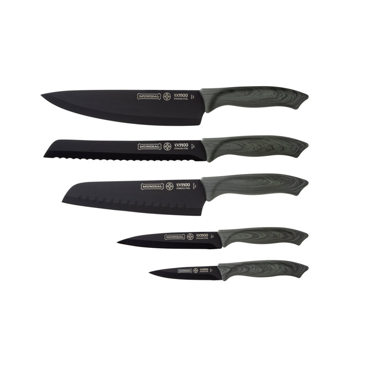 Mundial 5 Piece Stainless Steel Assorted Knife Set