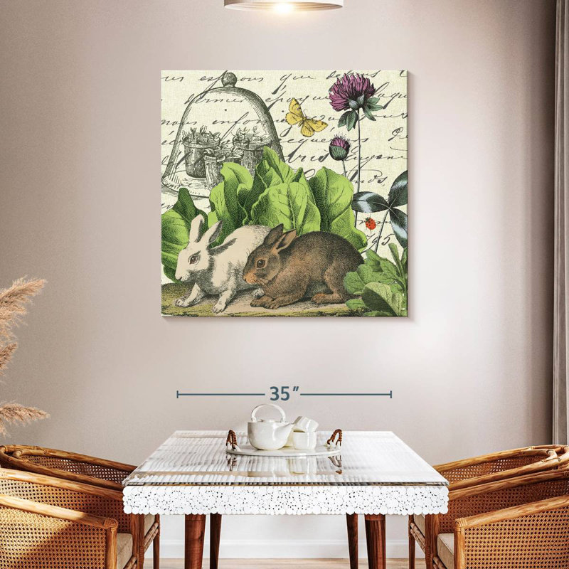 Brampt Garden Rabbit II, 39" H x 39" W