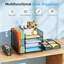 Black Mesh 4‑Tier Desk Organizer