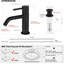 Single-Hole Single-handle Bathroom Faucet with Drain Assembly-110842846