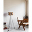Luminaire de plancher trépied cube en bois-789717147