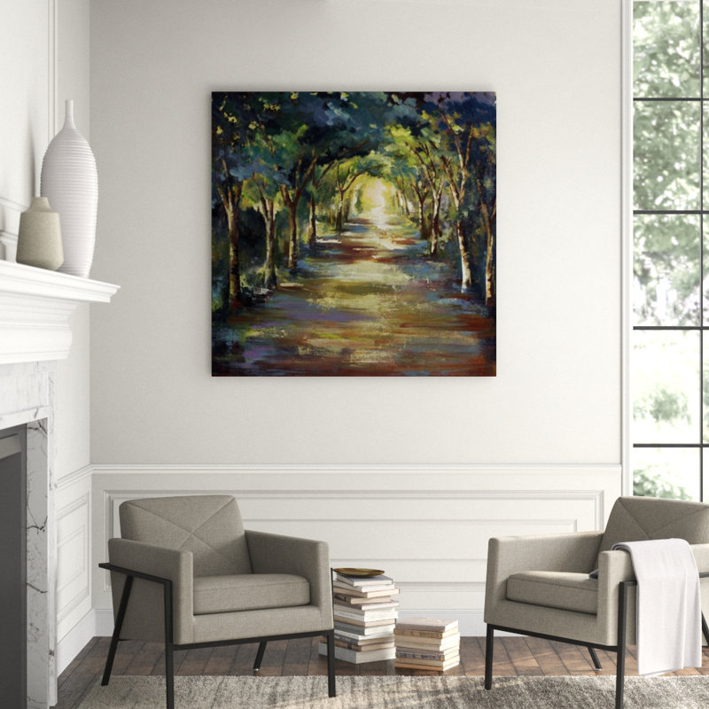 Secret Passage Print, 24" H x 24" W x 1.5" D, Plexi