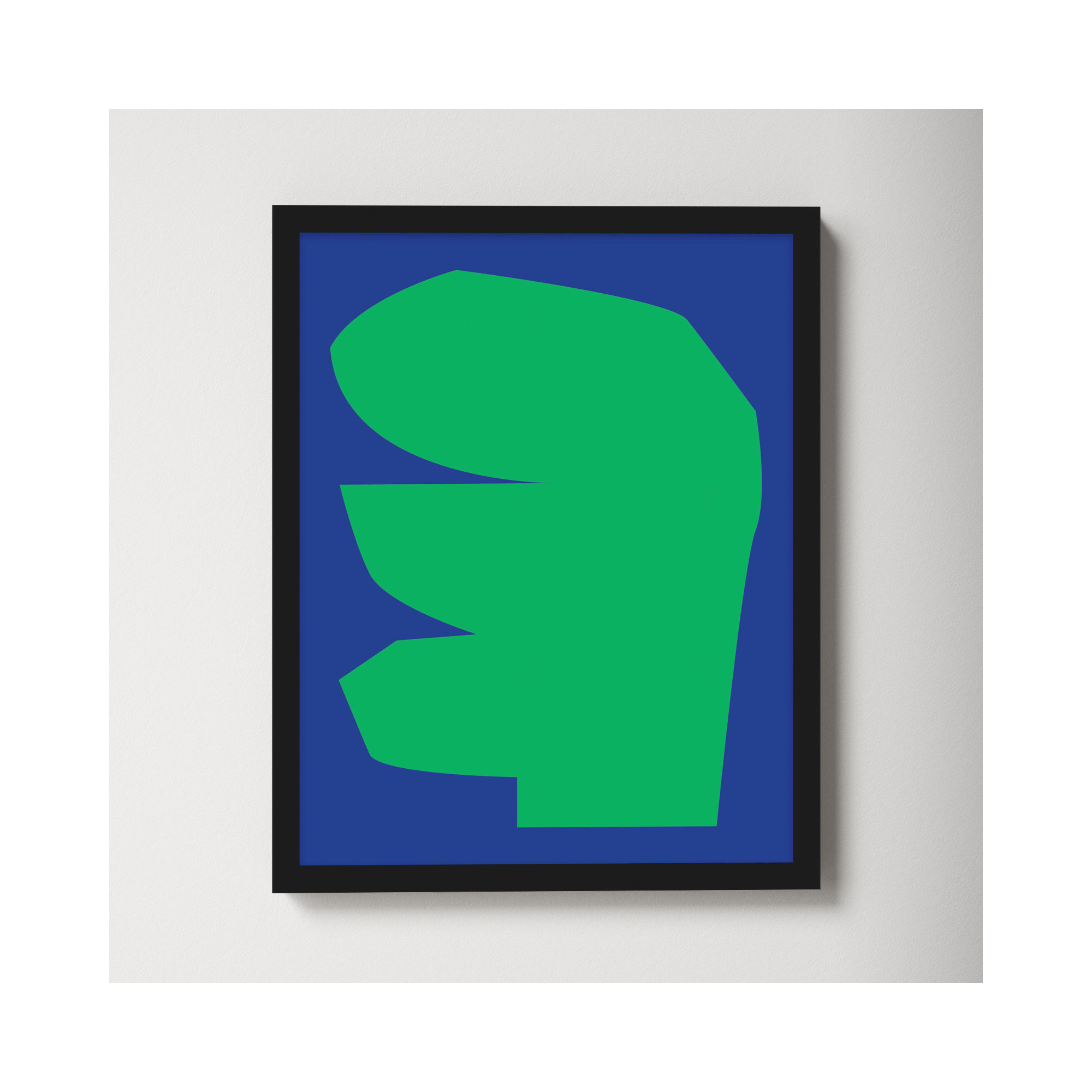 Process 1 by Michael Kempen, 16" W x 20" H, Black Framed