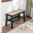 Lund Solid Wood Bench With Shelf-1846888730