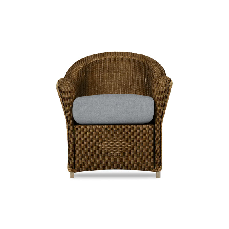 Reflections Outdoor Dining Armchair, Bark, Demo Stone