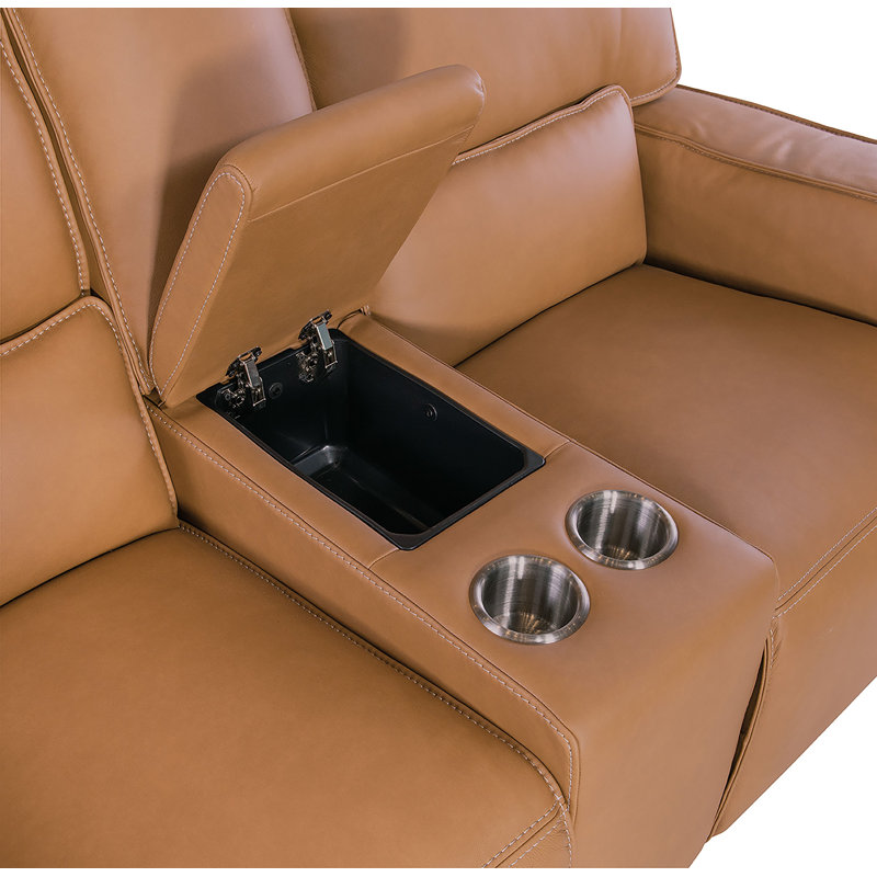 Miles Zero Gravity PWR Console Loveseat w/PWR Headrest