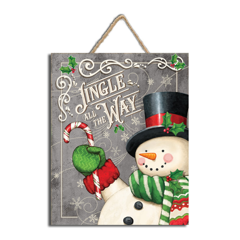 Panneau en bois Jingle All the Way