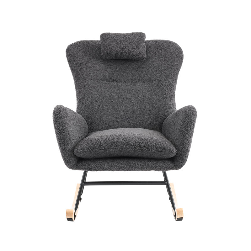 Gauthier Rocking Chair, Grey