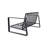 #5453: Double With Milky White Cushions And Rectangular Coffee Table. Strong Aluminium Frame. Spacious Table For Drinks, Books, More Cushioned #5453. Build. Your Living Room Essentials