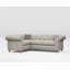 Melrose 3 Seater Leather Corner Sofa -118216842-118216846-118216848