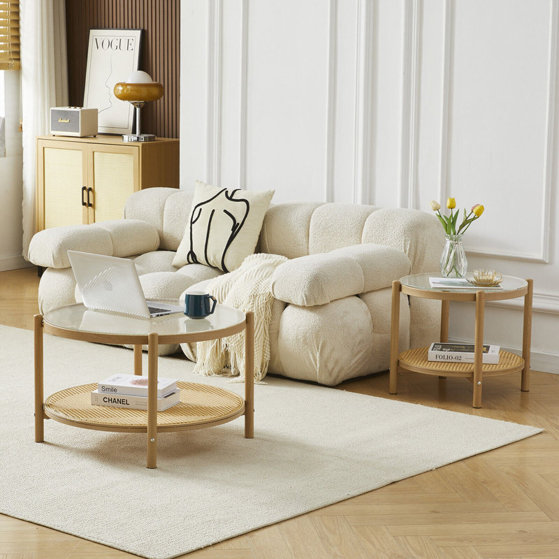 Cartha Coffee Table with Storage