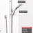 Pivotal H2Okinetic Hand Shower with Slide Bar, 3-Spray Handheld Shower Head, Slide Bar Hand Shower-23851760