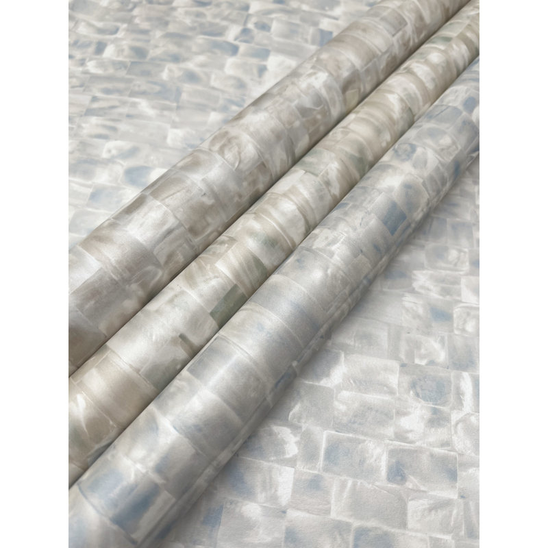 Abstract Peel & Stick Wallpaper Roll, Blue/Green