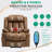 Dessia Upholstered Heated Massage Chair-681258260