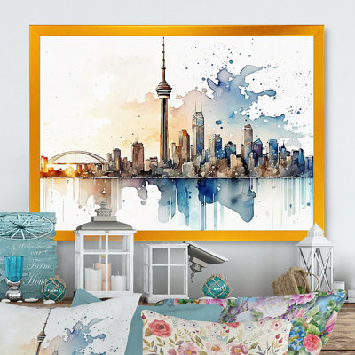 Toronto Skyline I - Toronto Wall Art