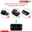 5 Core 3 Prong Extension Power Cord 10 Feet Three Prong D Heavy Duty Plug Extender Cable