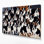 «Dogs Boston Terrier», art mural sur toile mauve