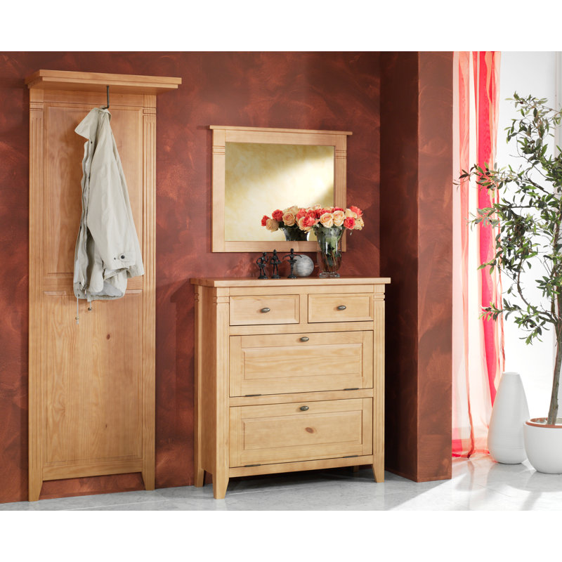 Aliza Wood Wall Mirror