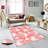 Antibacterial Woven Carpet (3D Digital Print) 4.0 x 5.9 Feet, 100% Polyester, Pile Height: 0.3 Inches | PVC Felt Dot Non-Slip Underside, Machine Washable, Perfect for Living Room & Bedroom Decor-751566004