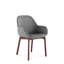 Clap Upholstered Arm Chair-1594287253-1594287263