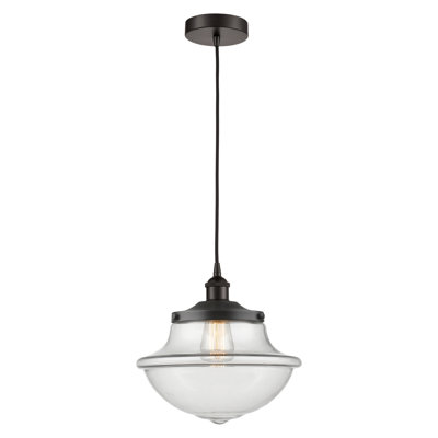 Luminaire suspendu simple à 1 lumière Grourke