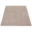 Tapis unique en laine noué à la main gris de 5 pi 2 po x 7 pi 2 po Theodora