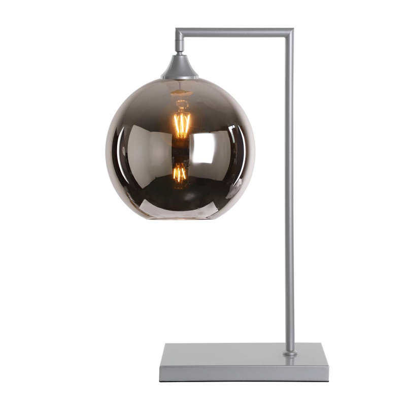 Wang Metal Table Lamp, Silver, Silver