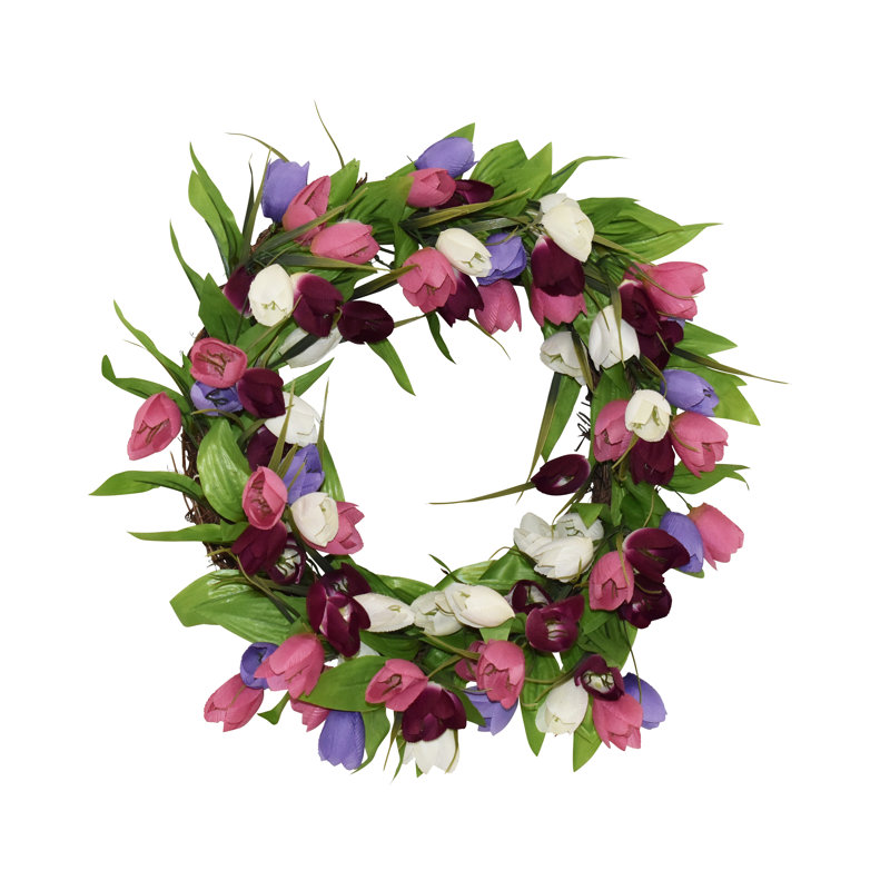 Couronne de tulipe 24 po, Violet