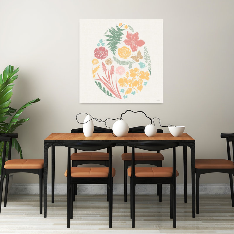 «Spring Delight X Abstract Butterfly», H 32 po x l 32 po