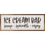 Bar à crème glacée blanc-527929989