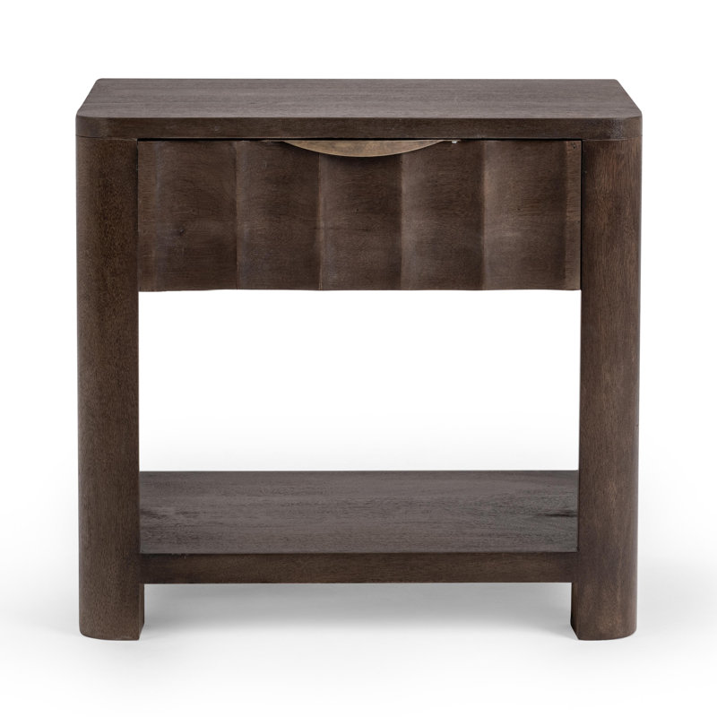 Baylee Mango Wood Nightstand