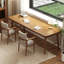 Light chestnut colour Rectangular Solid Wood Writing desk-971431343