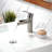Single Hole Bathroom Faucet with Drain Assembly-86634265