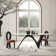 Middle ancient style rock slab dining table